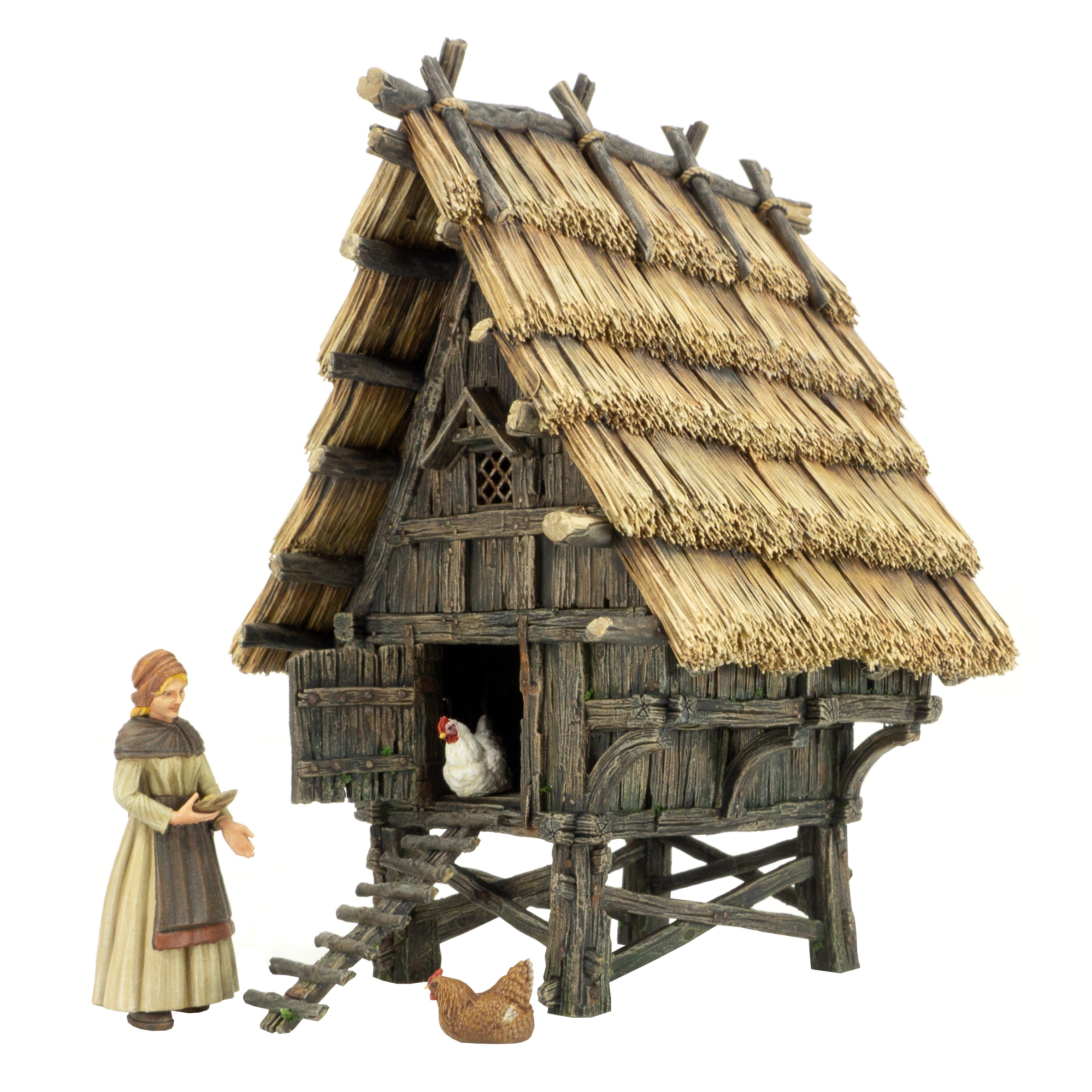 Chicken Coop Thatched Roof - Image 2